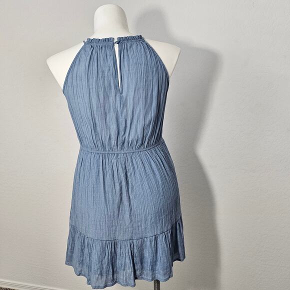 Trixxi Women's Summer Flowy Dress with Ruffled sz L - Picture 4 of 10